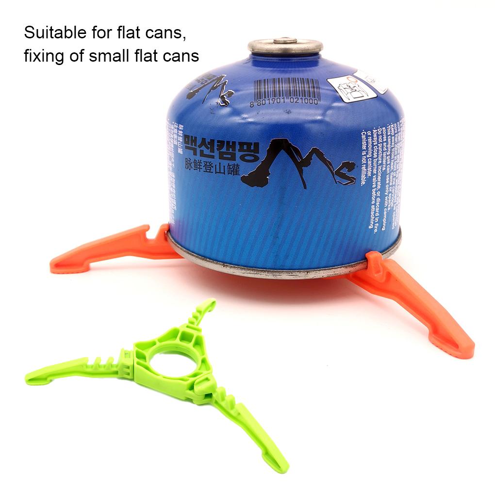 Подставка для цилиндров Портативный пластиковый складной держатель для цилиндров Нескользящий кронштейн Альпинистский рюкзак Штатив Туристическое снаряжение