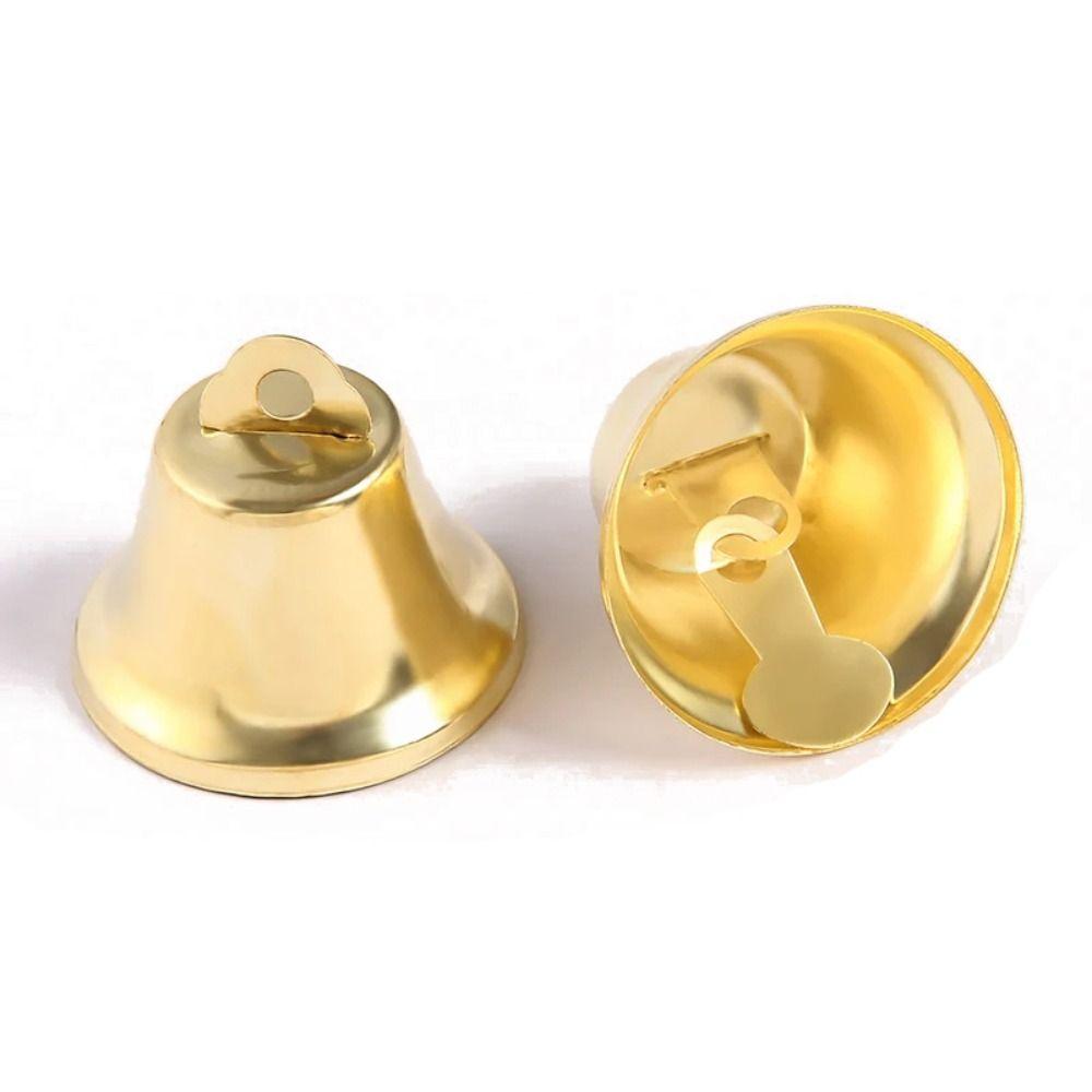 50 шт. Колокольчик ветра Золотой Маленький Колокольчик DIY Поделки Маленький Рожок Колокольчик Джингл Свадьба