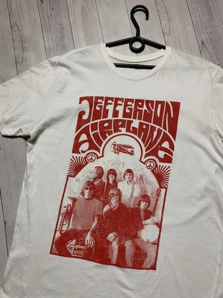 Vintage Jefferson airplane band tee rock T-Shirt Unisex Cotton Tee S-4XL Unisex T-Shirt