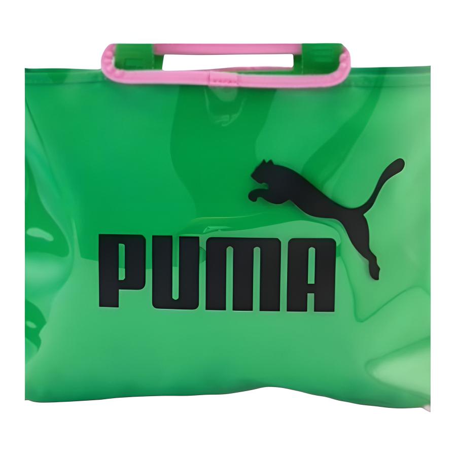 PUMA Pu Handbag Regular Women's Green & Joy Pink 092372-01