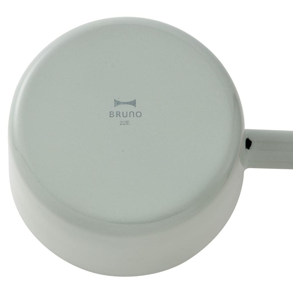 BRUNO Fuji Enamel Saucepan, 16cm, BHK281 [6760928] Greige