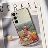 Чехол для телефона с рисунком Фриды Кало для Samsung S25,S24,S21,S22,S23,S30,Ultra,S20,Plus, Мягкий силиконовый черный чехол