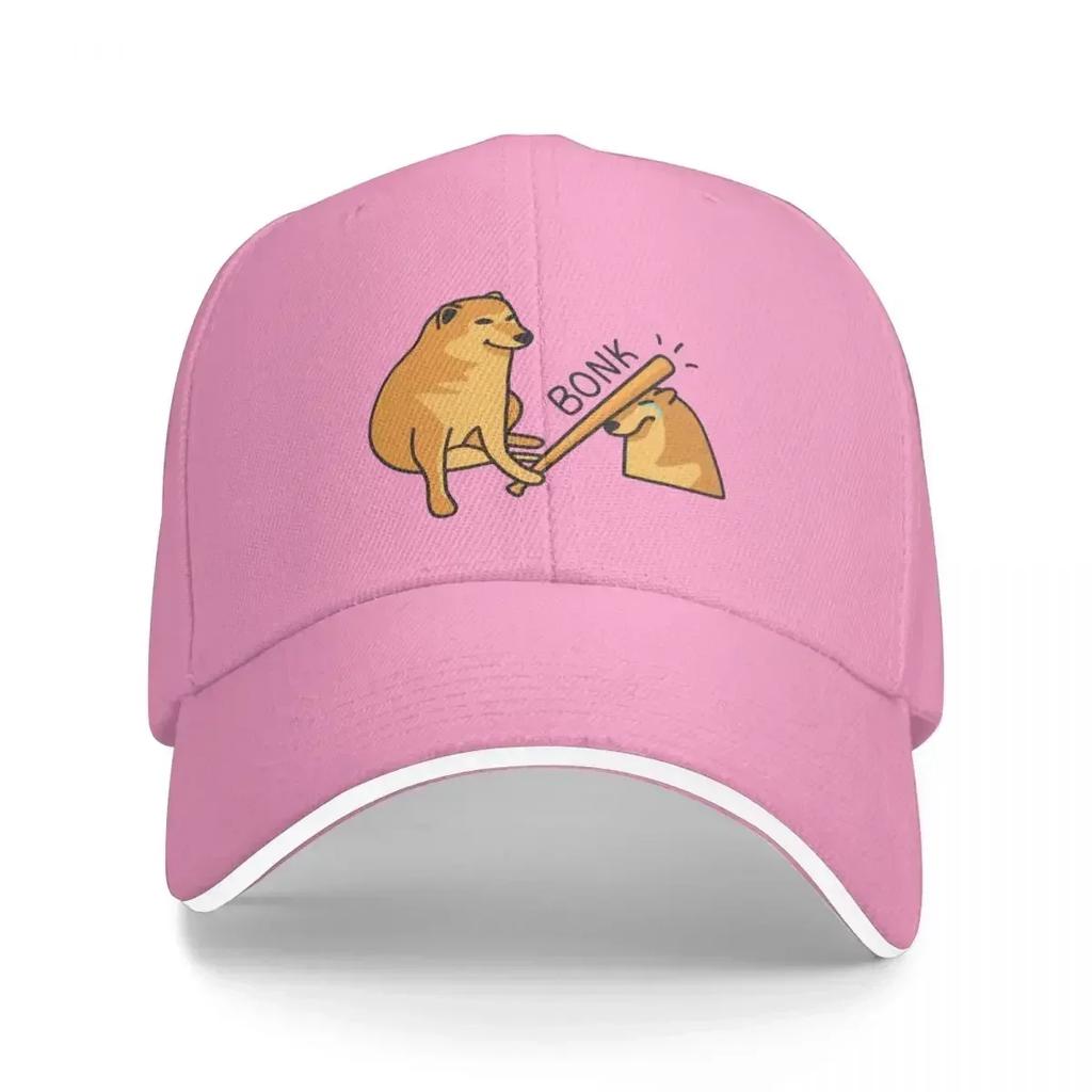 Cheems Bonk Dog Baseball Cap Hip Hop Beach Mountaineering foam party Hat Unisexs Womens