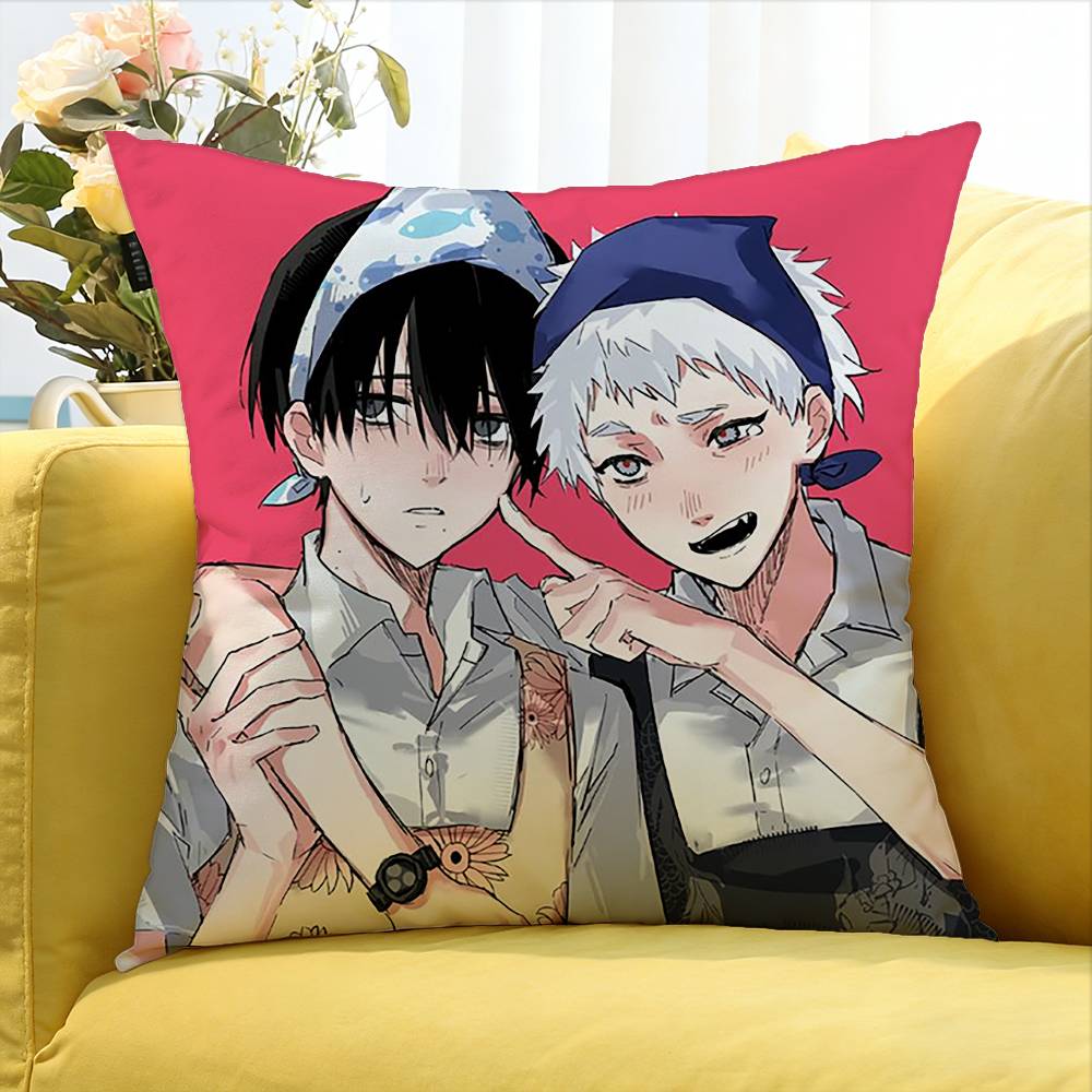 Anime T-The Summer Hikaru Died Various Sizes Square Pillow Case For Car Home Bedchamber Decor