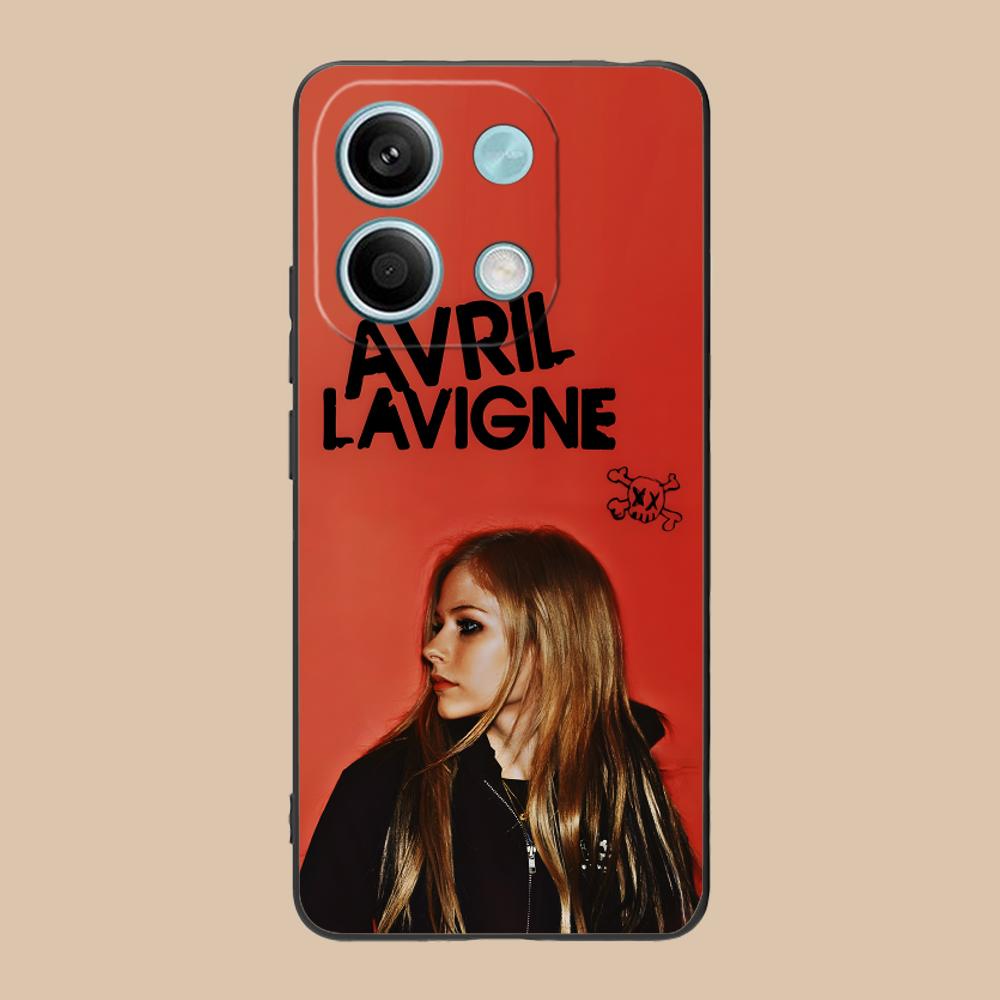 Avril Lavigne Matte TPU Mobile Phone Case for Xiaomi 15 14 13 12 Mi 11 T Ultra Lite Pro S X 5G Colorful Printing Cover