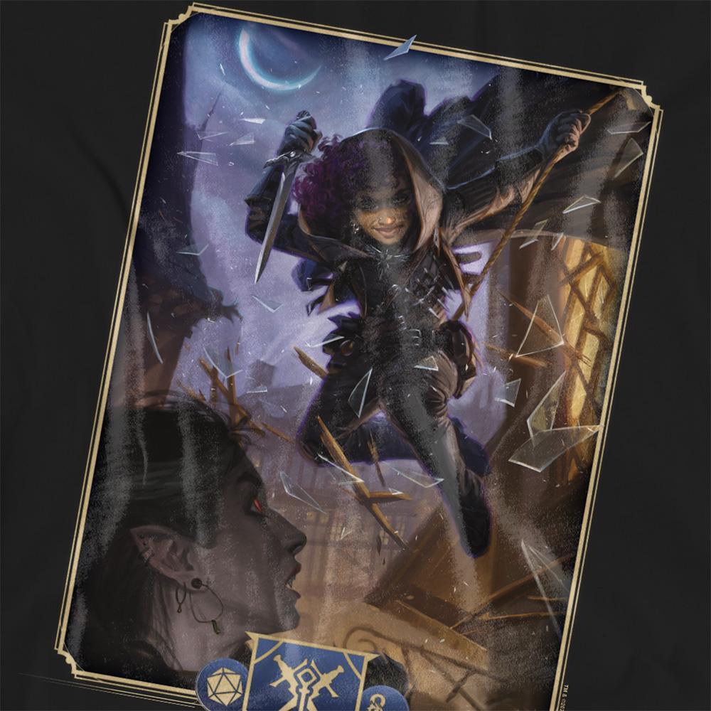 Dungeons & Dragons Womens/Ladies 2024 Rogue Key Art T-Shirt