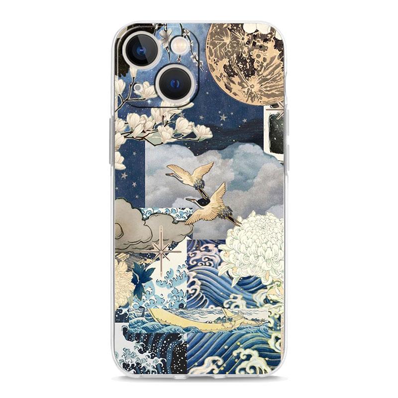 Чехол для телефона iPhone 17 Air Cases iPhone 16 15 12 13 14 Pro Max SE 7 8 Plus iPhone11 Обложка Япония Токио Осака Канагава Метка
