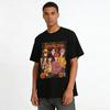 Halloween Spooky Boys Graphic Tee Cool Anime Style Festival Vibe Casual Crewneck Top Pure cotton T-shirt