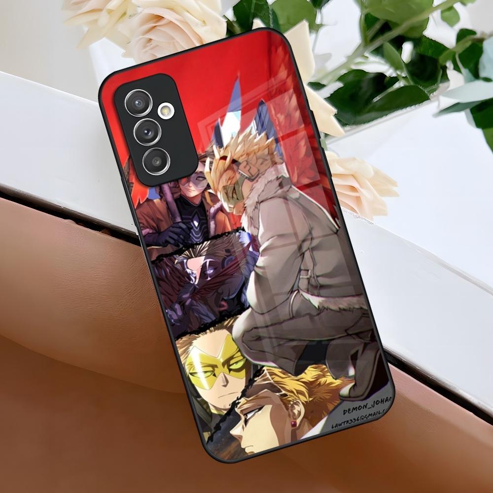My Hero Academia Hawks Phone Case for Samsung A15 A25 A35 A55 A14 A24 A34 A54 A13 A23 A33 A53 A12 A22 A32 A52 A11 A05 Cover