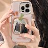 Zhitai iPhone16 Pro Niche Case: Compatible with iPhone 15, 14th Gen, and 12 Pro Max, Three-in-One Mirror Design.