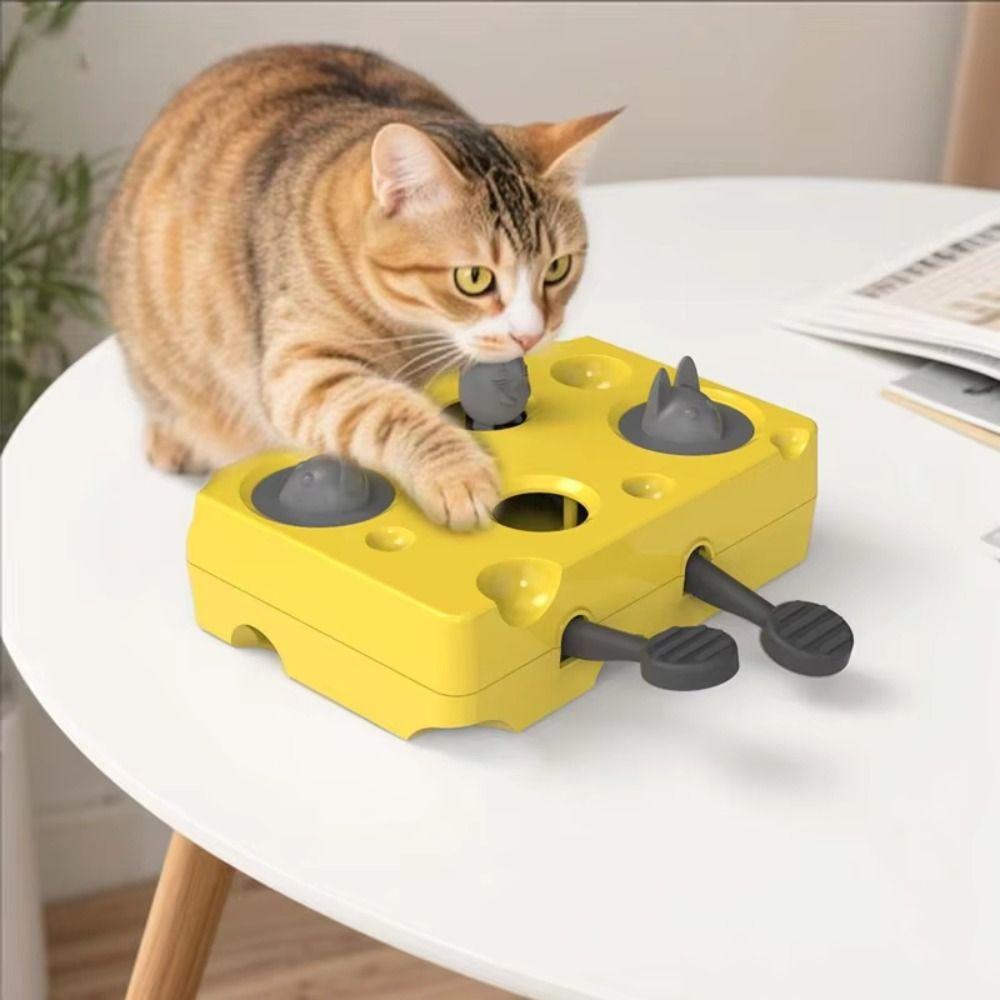 Mental Stimulation Cats Feeder Puzzle Toy Slow Feeding Food Dispenser  Pet Training