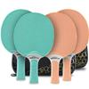 Senston Table Tennis Set Home Composite Rubber Perfect for - Rackets, Beginners!