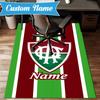 Custom Name Green Shield America Design Rug Game Carpet, Floor Mat for Bedroom Living Room Entryway Rug, Home Decor Idea Gift for Christmas birthday