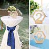 Engagement Birthday Wooden Seat Number Table Number Plate Digital Seat Signs Table Number Signs