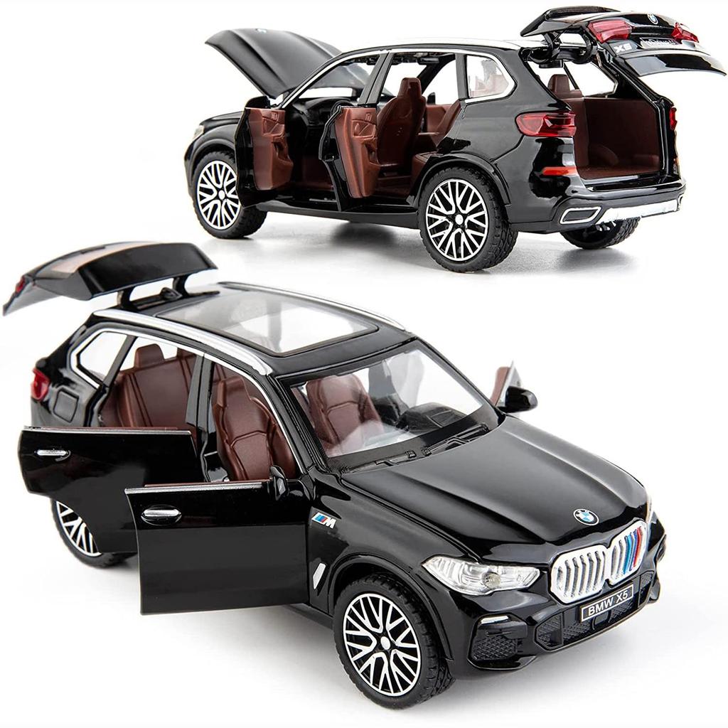 1:32 Совместимость с моделью внедорожника BMW X5, игрушечный автомобиль из цинкового сплава, игрушечный автомобиль со звуком и светом для детей, подарок для мальчиков и девочек