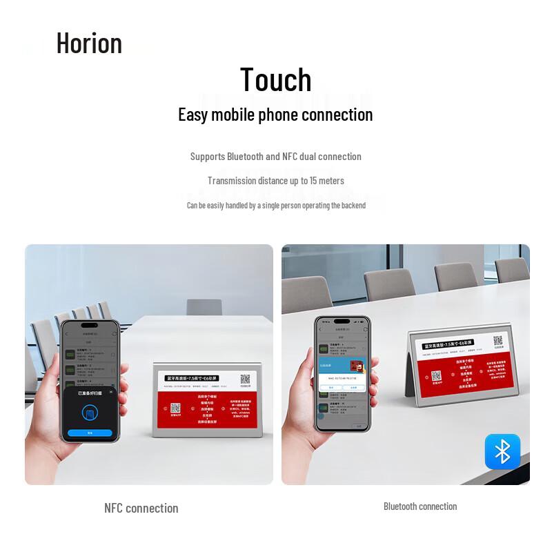 Цифровые дисплеи-бейджи для конференций Horion (Китайская версия)
