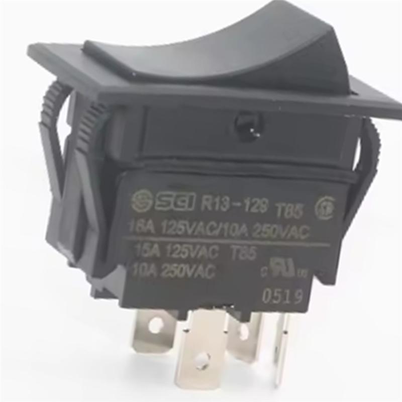 A25F-On-OFF 4Pin Power Switch Car/Yacht Rocker Switch SCI R13-129F Ship Type Rocker Switch