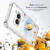 KEYSION Противоударный прозрачный чехол с четырьмя углами для Nothing Phone 2A Plus Мягкий TPU+PC Прозрачный чехол для телефона для Nothing Phone 2A