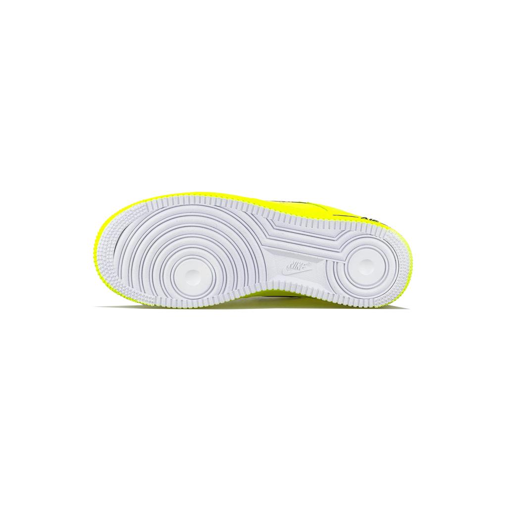 Nike Air Force 1 Low top Skateboard Shoes Women's Neon Yellow FB8251-100(Team338-2.0)