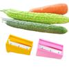Multifunctional Vegetable Fruit  Curl Slicer Rotating Mask Slicer Cucumber Sharpener  Kitchen