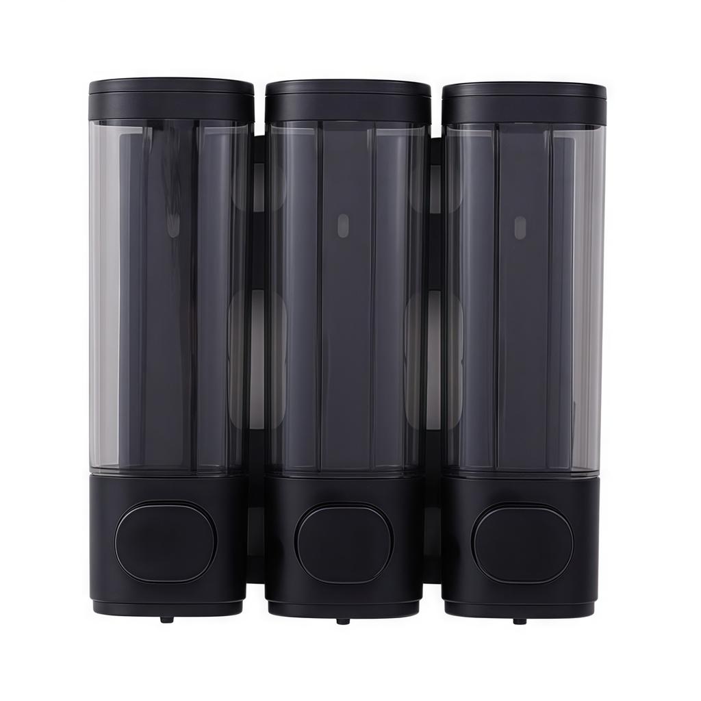 Диспенсер для жидкого мыла 300 мл Диспенсер для мыла Органайзер для ванной комнаты Бутылка с помпой 300 мл Высококачественный материал ABS Несколько отделений