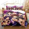 3D Печать Аниме CLANNAD Комплект Постельного Белья Пододеяльник Комплект Постельного Белья Пододеяльник Наволочка Одеяло Размер King Queen Комплект Постельного Белья для Мальчиков и Взрослых02