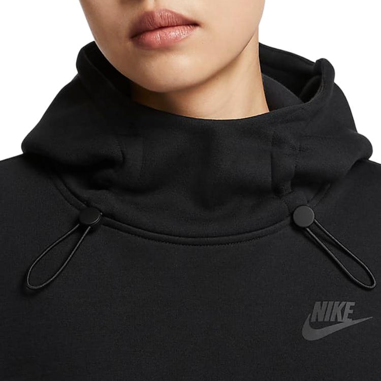 Nike FW24 Флисовая толстовка TECH FLEECE Женская Черная FV6323-010
