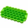 Honeycomb 37-Grid Ice Cube Tray  Bendable Freely Silicone Diy Ice Mold (Lid Not Included) For Drinks, Cocktails & Kitchen Use