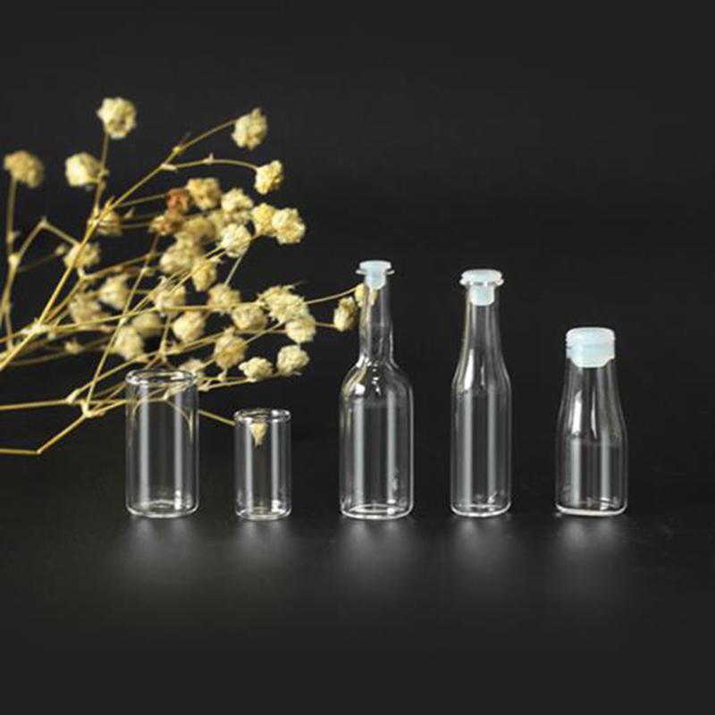 3шт 1: 12 Кукольный домик Миниатюра Стеклянная Бутылка Кухня Гостиная Аксессуары