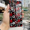 Модный Чехол для Телефона INS Звезды Для S25 Ultra Samsung S26 S24 Fe S22 S20 S23 21 Plus A54 A34 A53 A16 Стеклянная Крышка