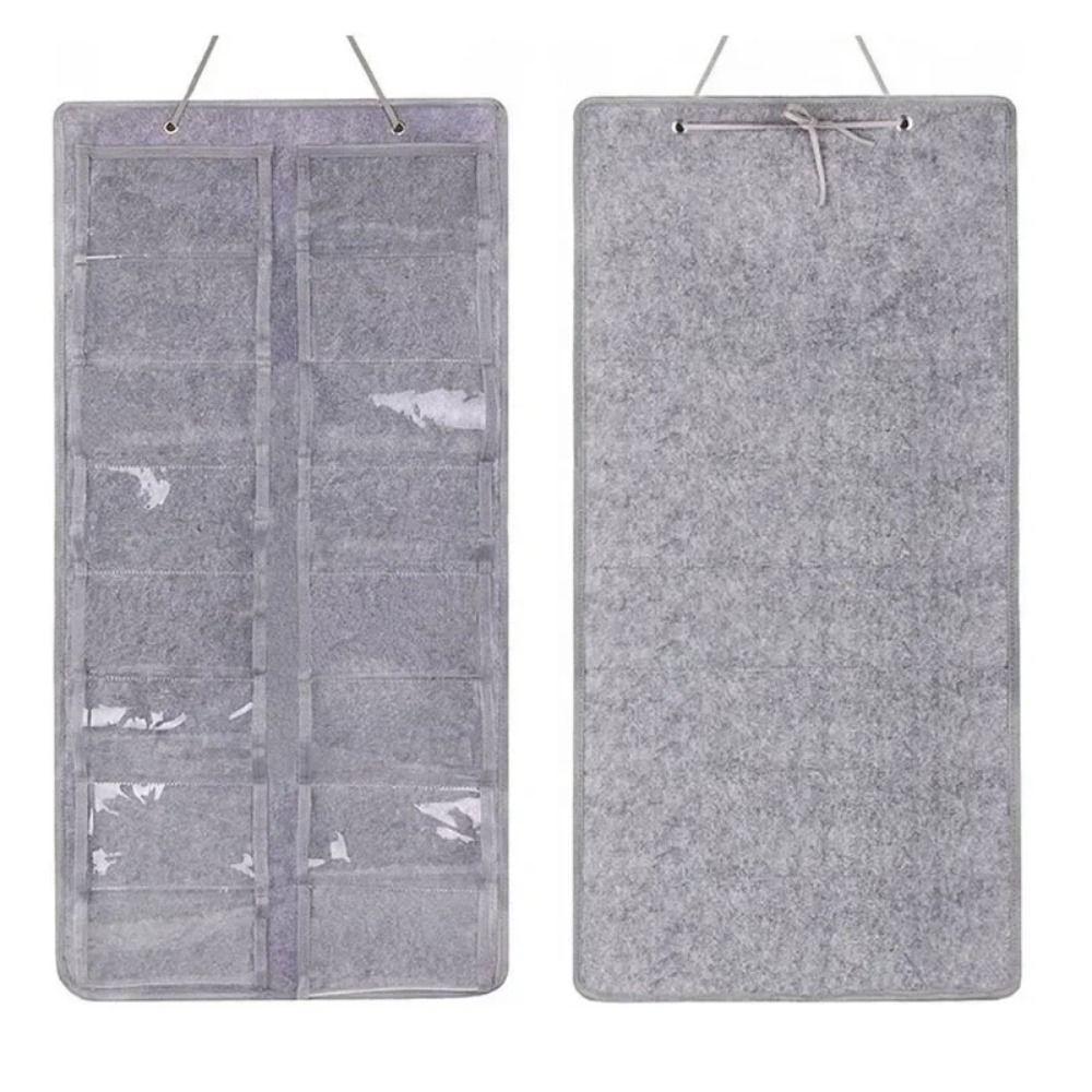 16 Slots Sunglasses Storage Hanging Bag Visible Sunglasses Storage Holder  Bedroom
