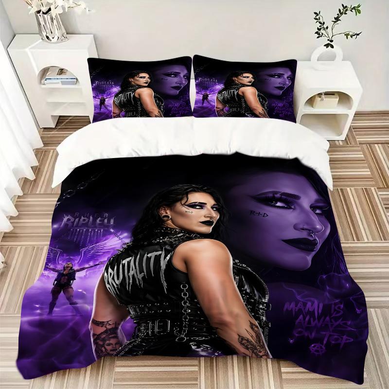 3Pcs River Ripley Brutality Reigns Bedding Sets For All Sizes New 3D Printed Bed Cover Comforter Duvet Cover Pillowcase Bedroom Decoration