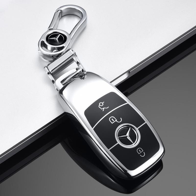 Чехол и пряжка для ключа Mercedes-Benz E300L/S-Class/GLC260L для C260L/C200L/A200L/GLB/GLE