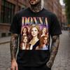 Donna Paulsen Printed Womens Tshirt SpringSummer Fashion Trend Pure Cotton Top Neutral Short Sleeve Tshirt