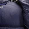 Uniqlo Бесшовная пуховая куртка XL синяя Мужская Б/У