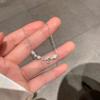 Изысканное Звездное Цирконовое Металлическое Ожерелье Женское Очарование Милое Прекрасное Легкое Роскошное