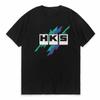 Ограниченный выпуск футболки с принтом HKS Power and Sportser Performance Turbo, модная повседневная летняя футболка с круглым вырезом, дышащая, с коротким рукавом