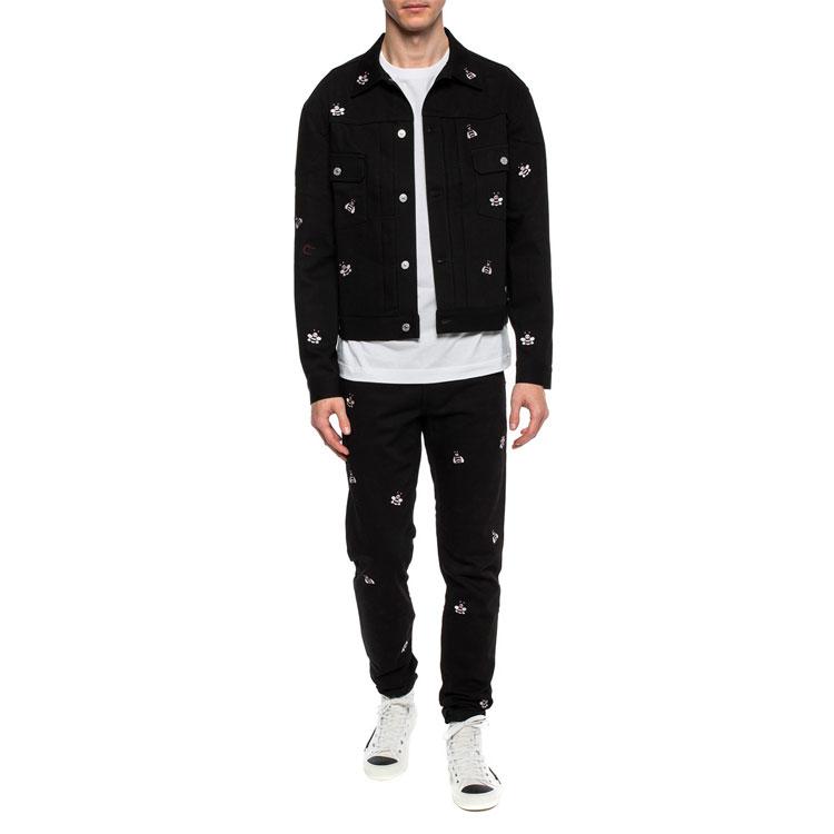 Футболка KAWS X DIOR Пчела 923J611W6041-082