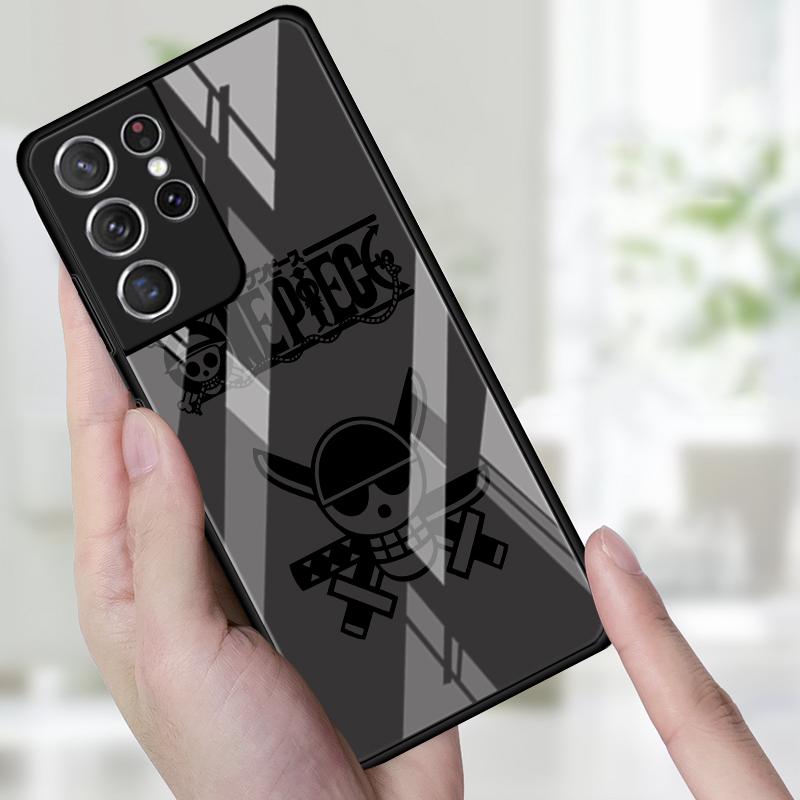 Чехол с логотипом аниме OneS P-ieceS для Samsung Galaxy S25 Note 10 20 8 9 S9 S23 Plus S10 S20 FE S24 Ultra S22 S21 S8
