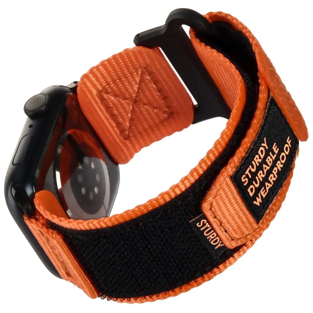 НОВЫЙ спортивный нейлоновый ремешок для Apple Watch Band Ultra 3 49 мм 46 мм 42 мм 45/44/41 мм 40 мм Браслет для Iwatch Серии 11 10 9 8 7 6 SE3