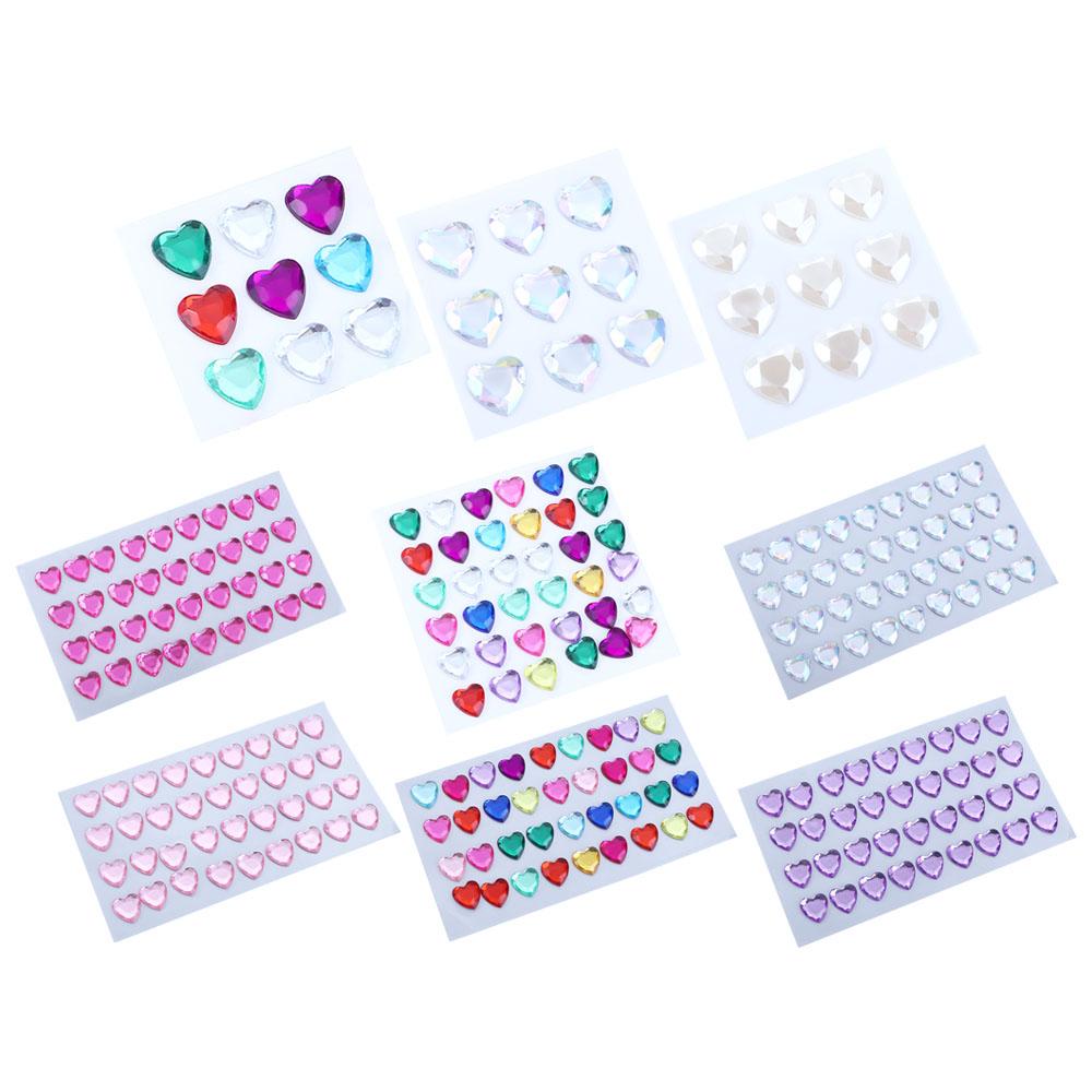 Stickers Beautiful Sticker Toys Heart Stickers 3D Shining Stickers LOVE