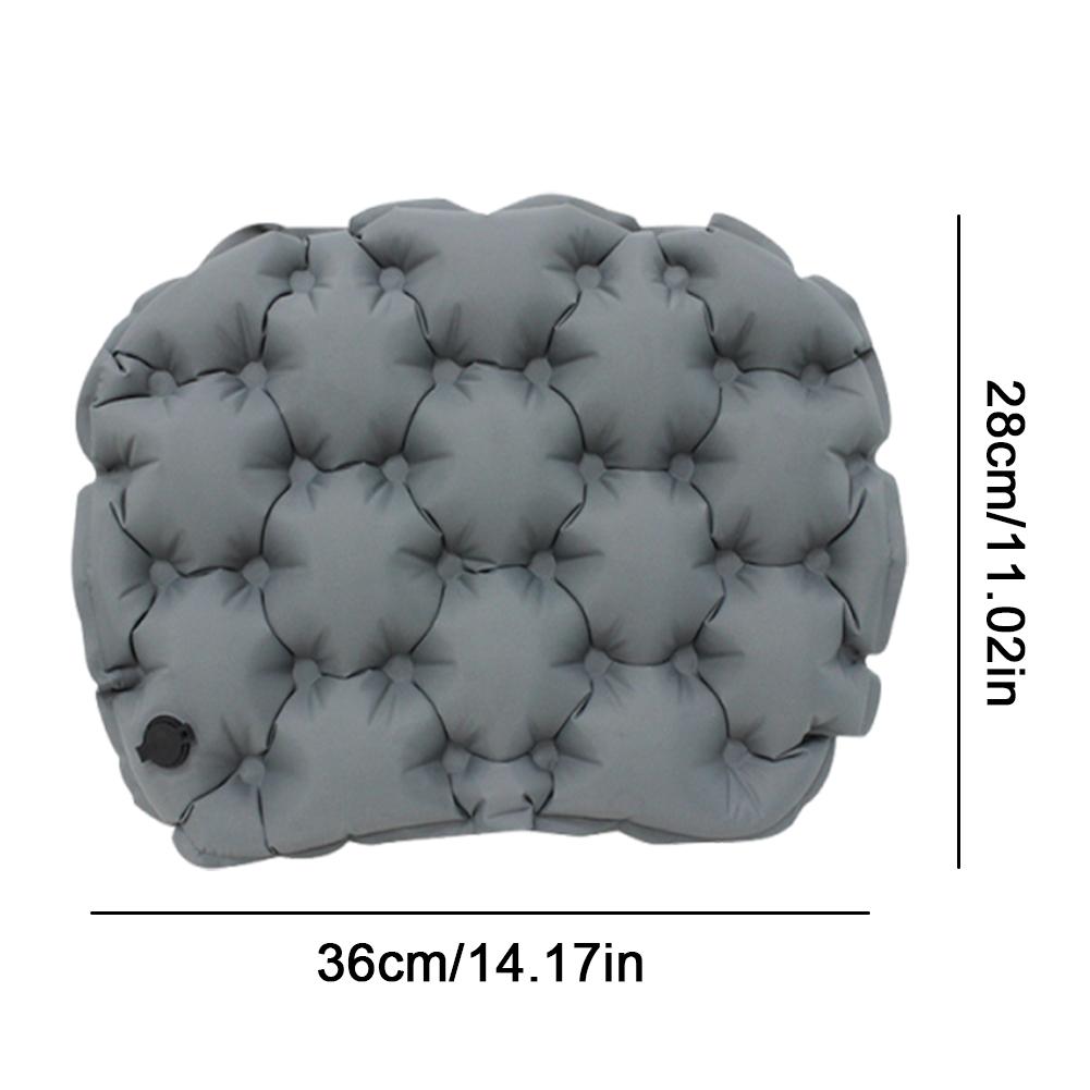 Inflatable Seat Cushion Portable Air Cushion Camping Chair Pad Camping Sitting Pad Inflatable Mattress for Hiking Backpacking