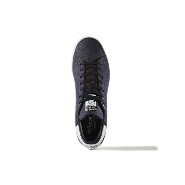adidas Оригинальные кроссовки Stan Smith с нескользящей подошвой, прочные, с низким верхом, мужские кроссовки, синие BY9190