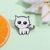 Cute Cat Cartoon Animal Badge Enamel Pins Brooches Creature Backpack Clothes Lapel Badge Brooches Funny To Be Honest Jewelry