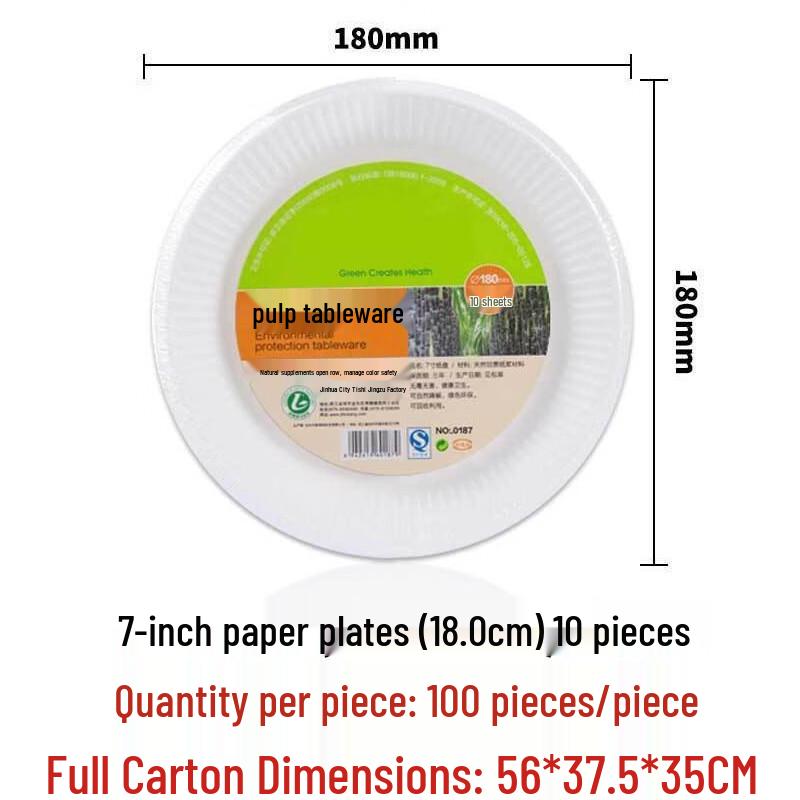 Eco-Friendly Disposable Paper Plates & Bowls