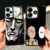 Мягкий чехол для телефона Saitama King из One P-Punch-Man для Xiaomi Redmi Note 14 15 Pro Plus 13 12 11S 11T 5G 10 9S 9 Покрытие Защита от падения Fu
