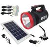 Многоцелевой солнечный фонарик с 3 лампочками и радио
