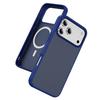 Чехол-рамка из углеродного волокна для iPhone 16PM с магнитной защитой от падений для iPhone 17/15