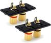 Audiophile Speaker Terminal Banana Plug Compatible Audio Connector Mounted Type Audio Parts Set of 2 Homemade/Repair