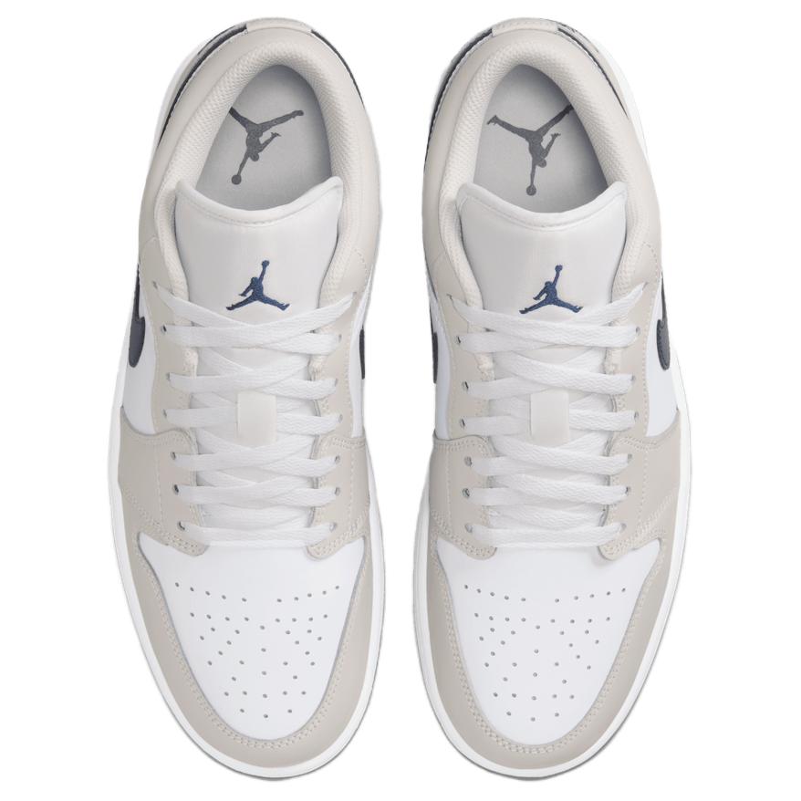 Jordan 1 Низкий Полуночный Синий Нейтральный Серый Jordan 553558-146